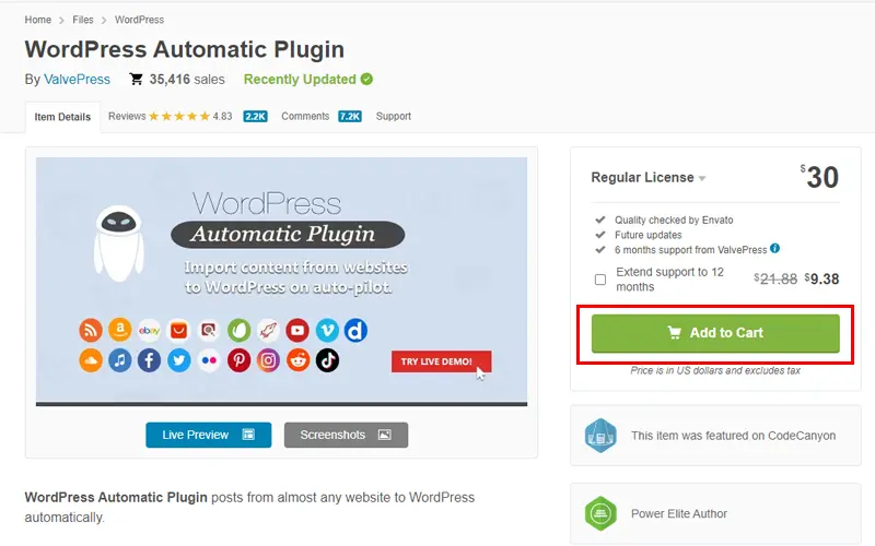 Hướng Dẫn Lấy Bài Viết Website Khác Với WordPress Automatic