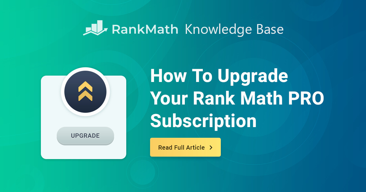 Cách nâng cấp đăng ký Rank Math PRO của bạn 4