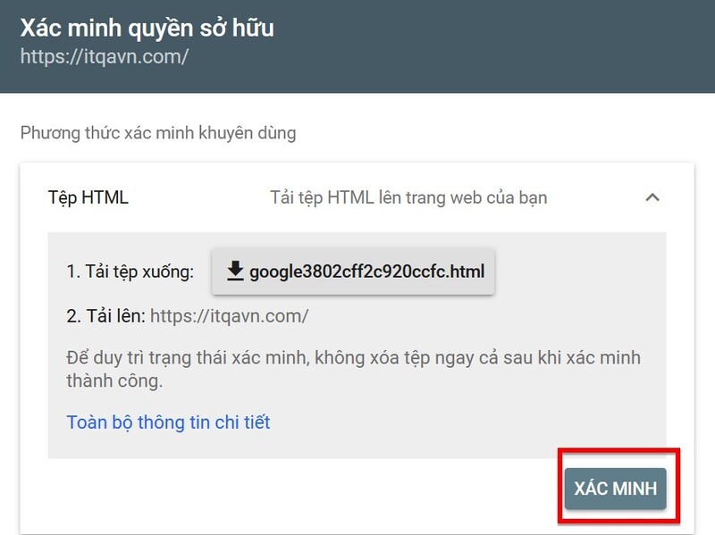 Cách xác minh trang web của bạn trên Google bằng cách sử dụng Rank Math 3