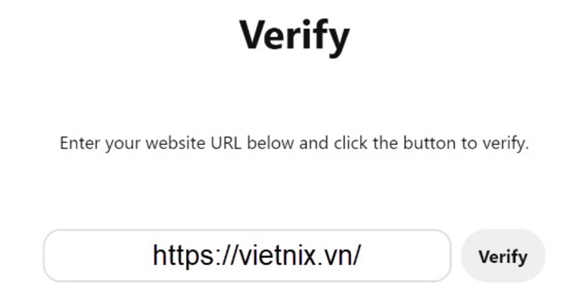 Cách xác minh trang web WordPress của bạn trên Pinterest 4