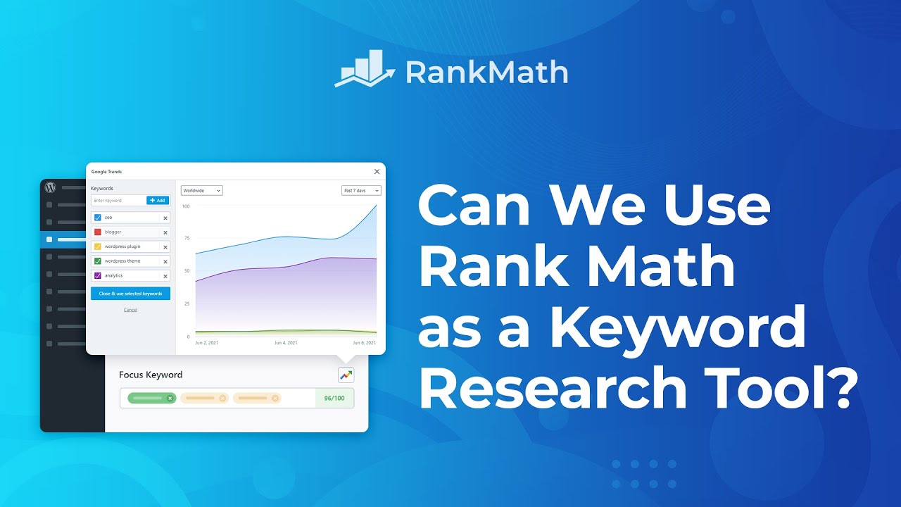 Chúng ta có thể sử dụng Rank Math làm công cụ nghiên cứu từ khóa không?