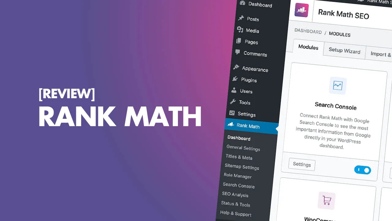 Yêu cầu về plugin Rank Math 3